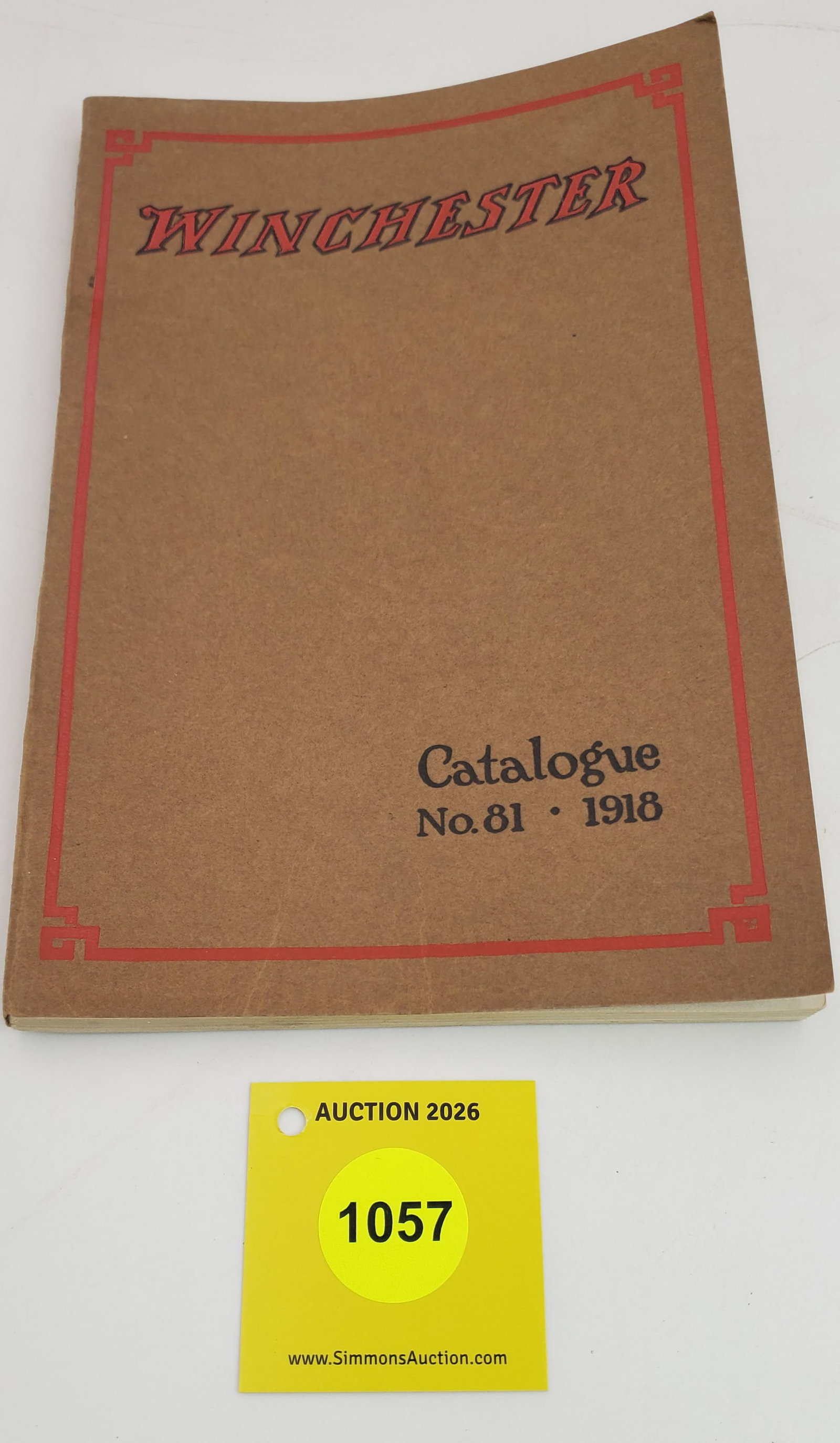 Winchester Catalog No 81, 1918: Winchester Catalog No 81, 1918