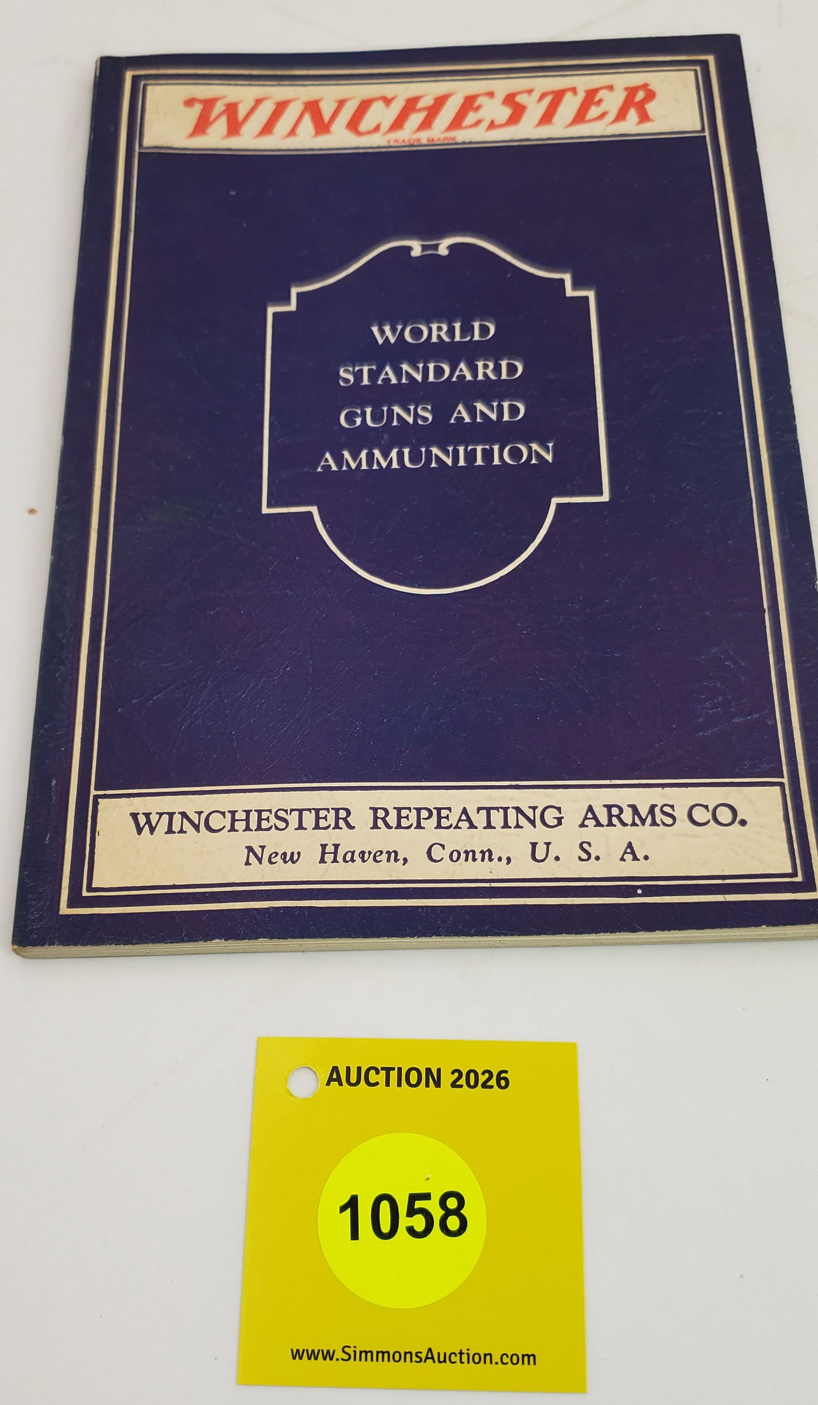 Winchester booklet: Winchester booklet