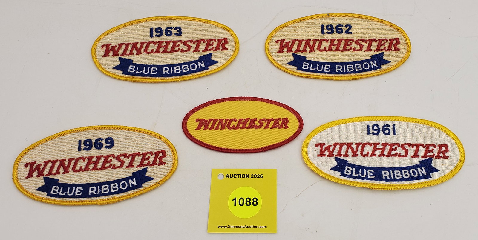 Lot of 5 Winchester patches: Lot of 5 Winchester patches