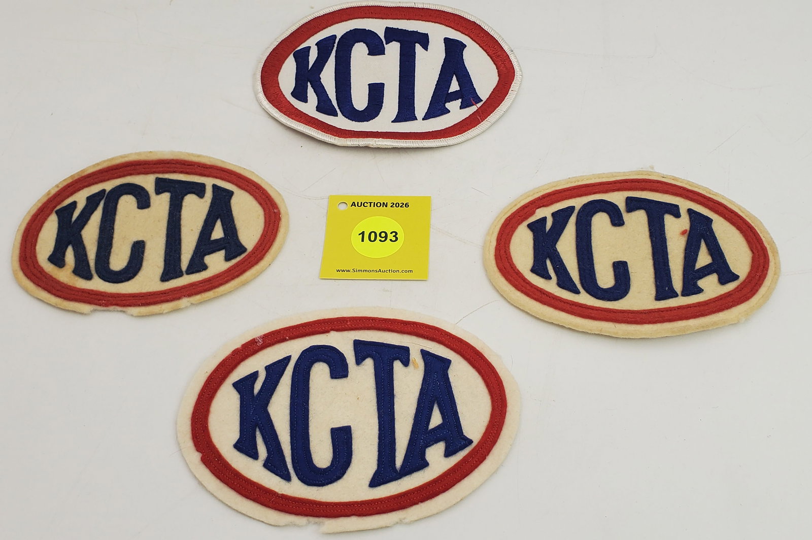 Lot of 4 KCTA patches: Lot of 4 KCTA patches