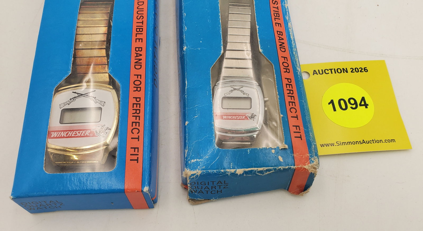 Lot of 2 Winchester digital quartz watches - 2