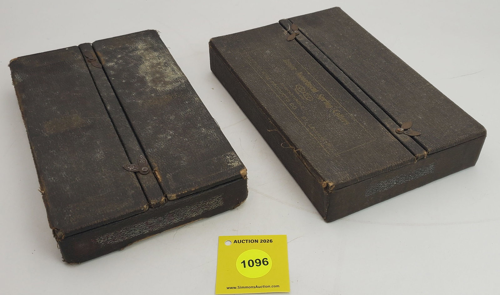 Lot of 2 counter display bin for hardware parts, one Winchester- Simmons, one Junior Assortment - 3