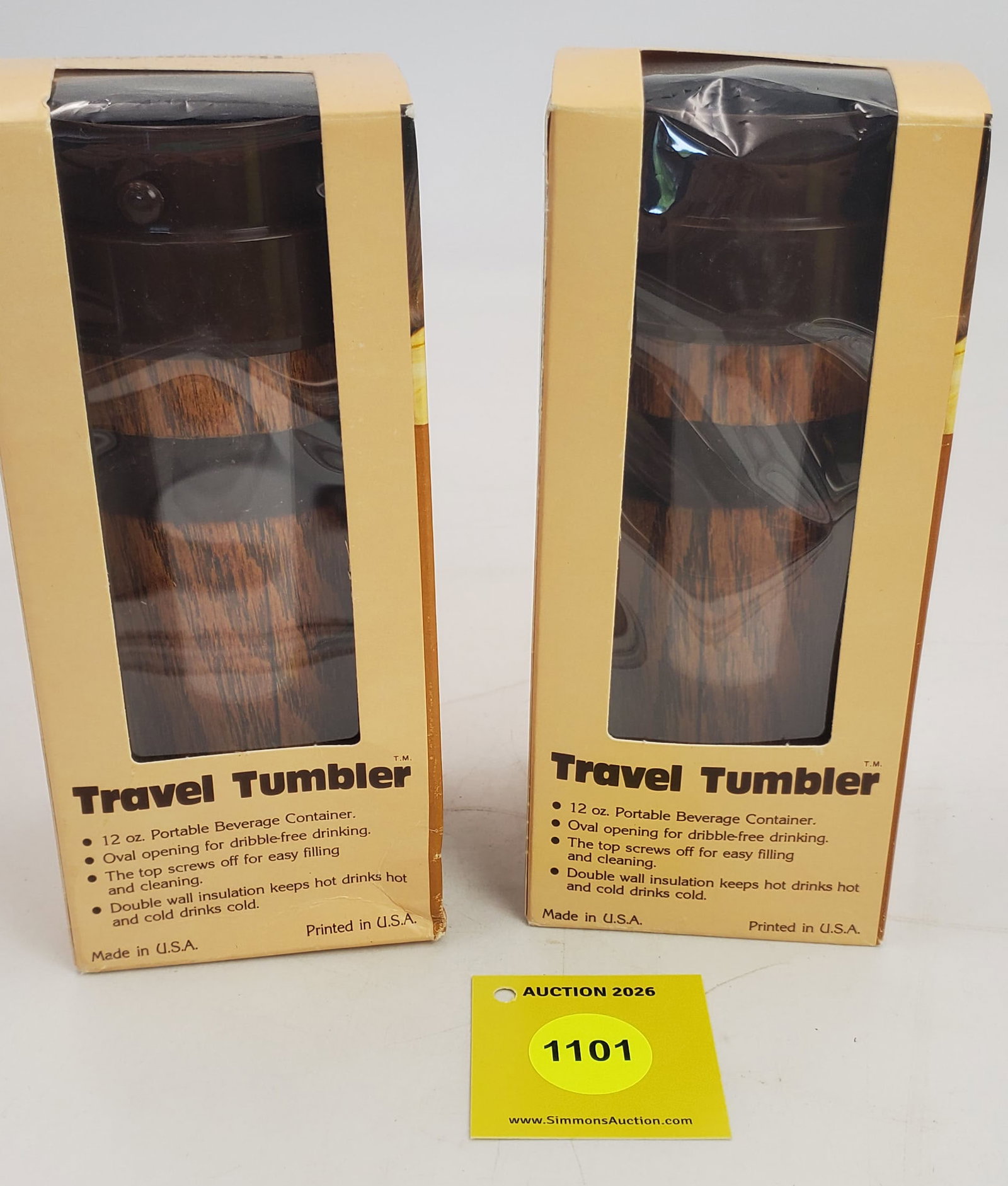 Lot of 2 Winchester tumbler mugs (1 of 3)