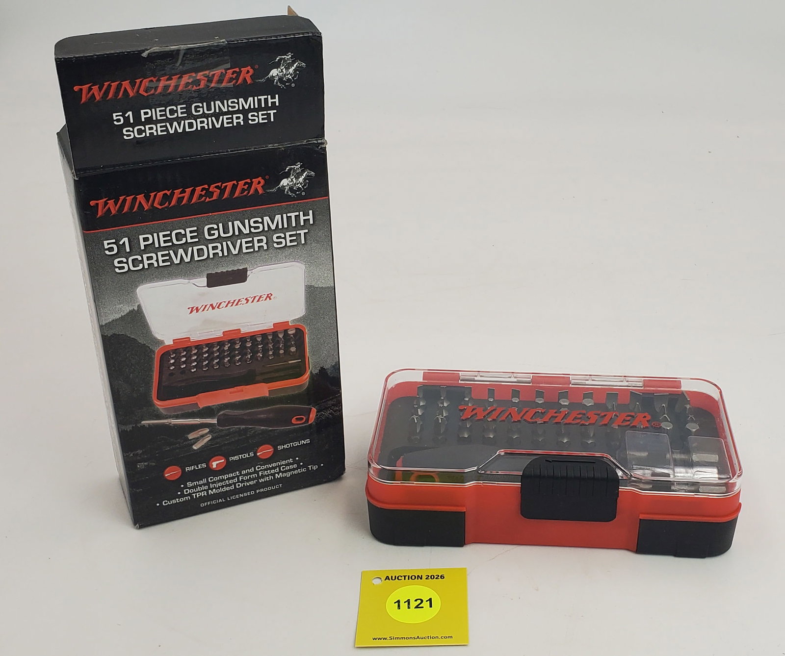 Winchester 51 piece screwdriver set: Winchester 51 piece screwdriver set