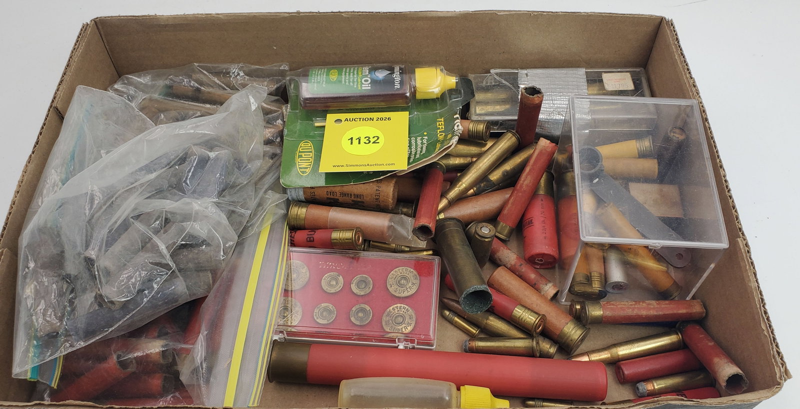 Large lot of misc items, mainly shells, including some Winchester shells (1 of 1)