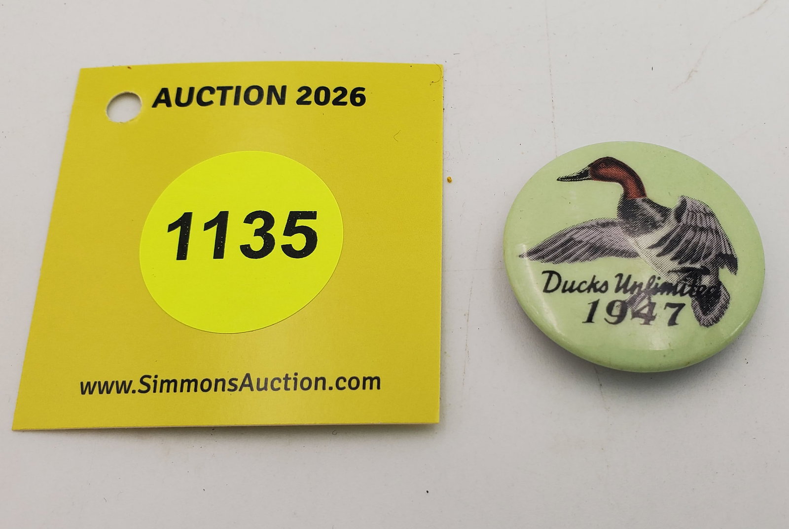 Ducks Unlimited 1947 pin (1 of 2)