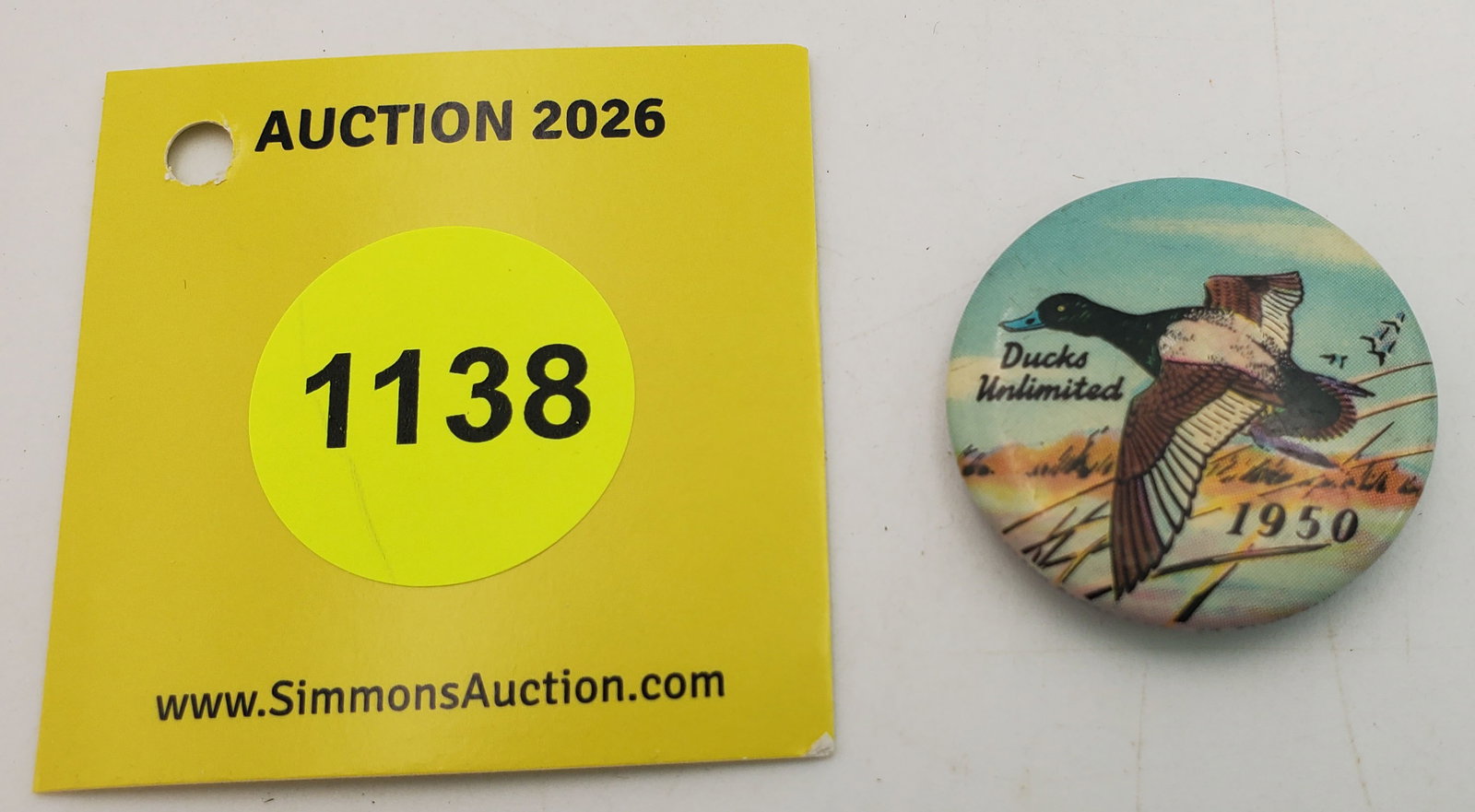 Ducks Unlimited 1950 pin (1 of 2)