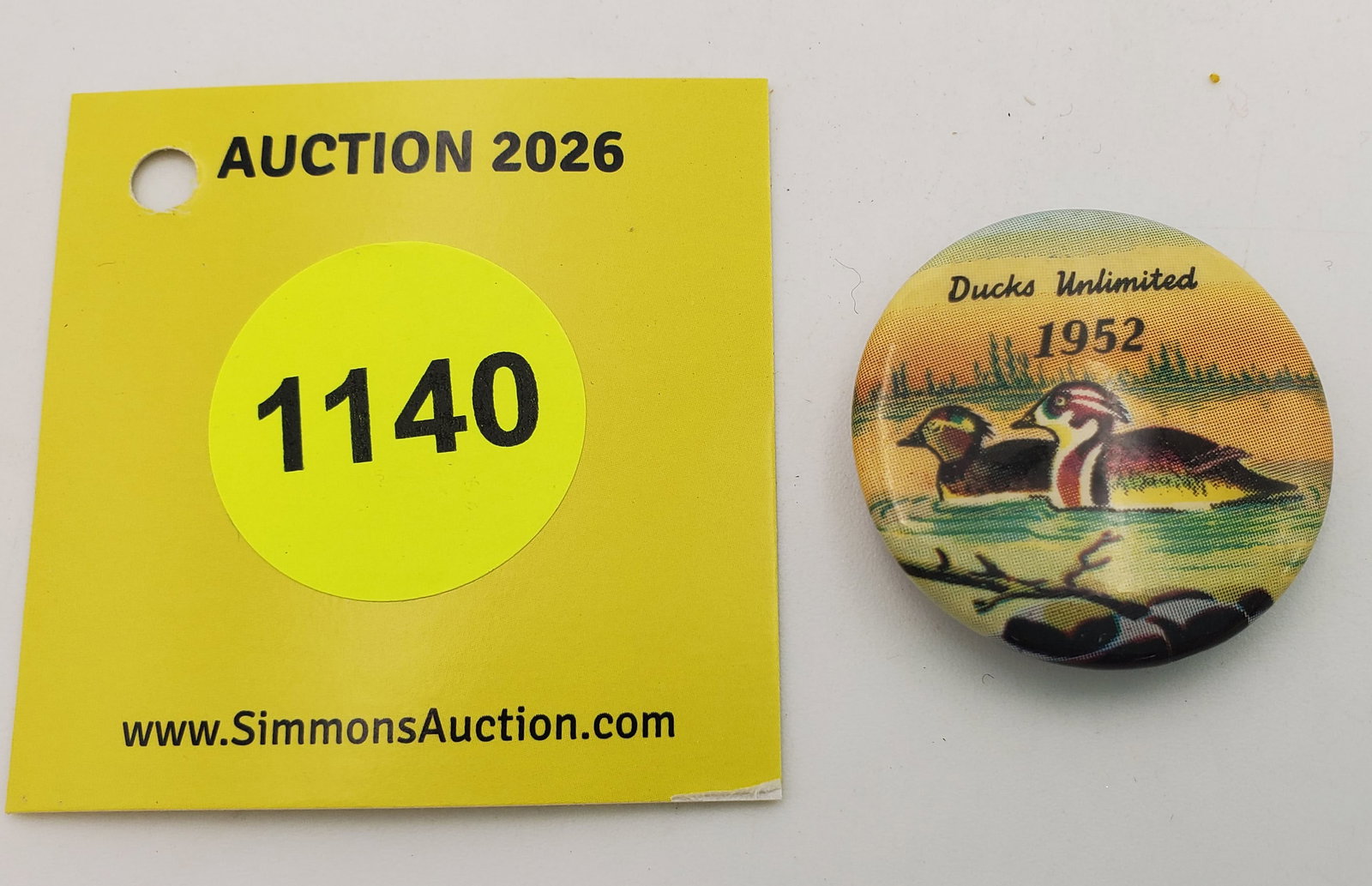 Ducks Unlimited 1952 pin (1 of 2)