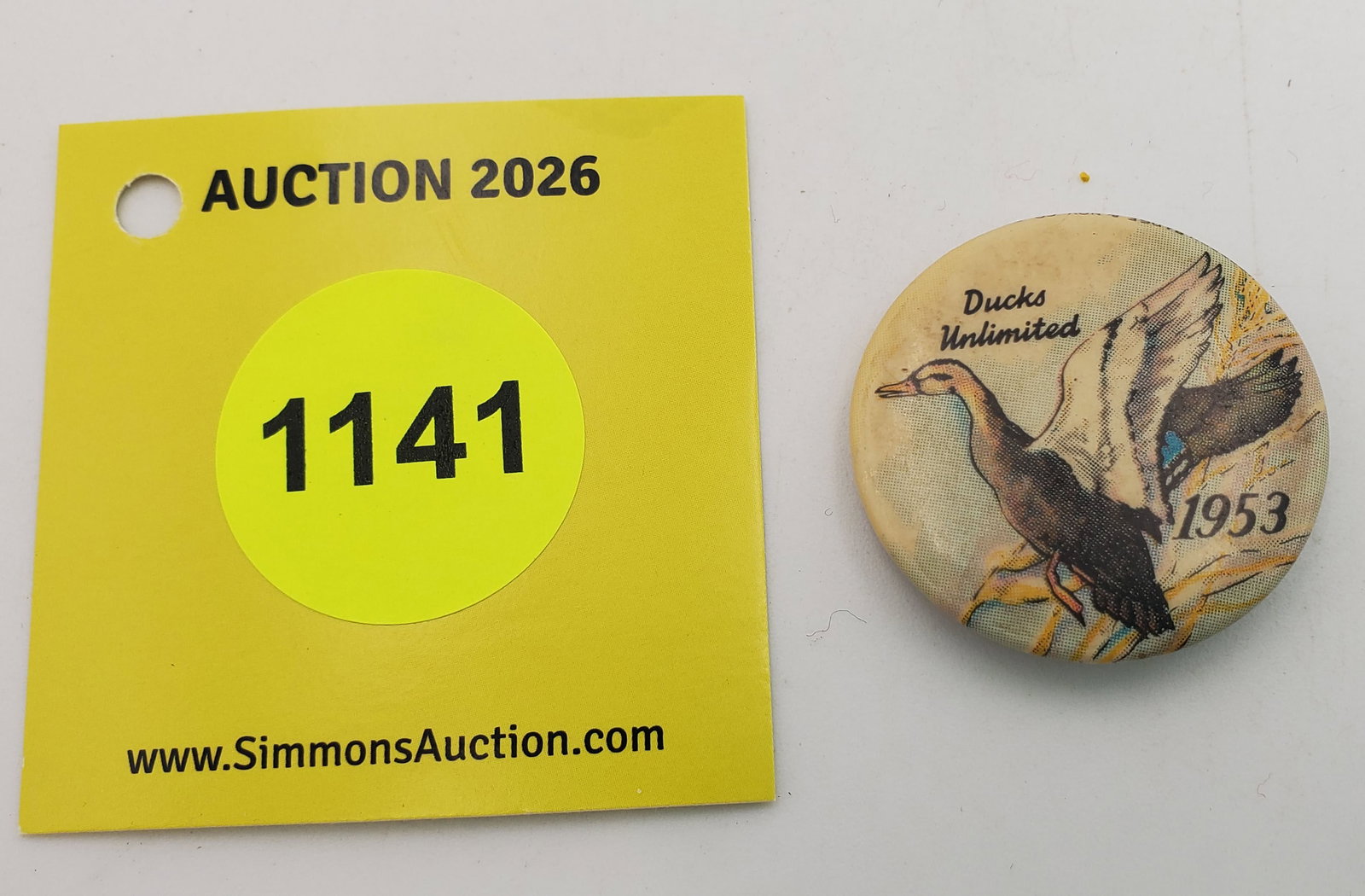Ducks Unlimited 1953 pin (1 of 2)