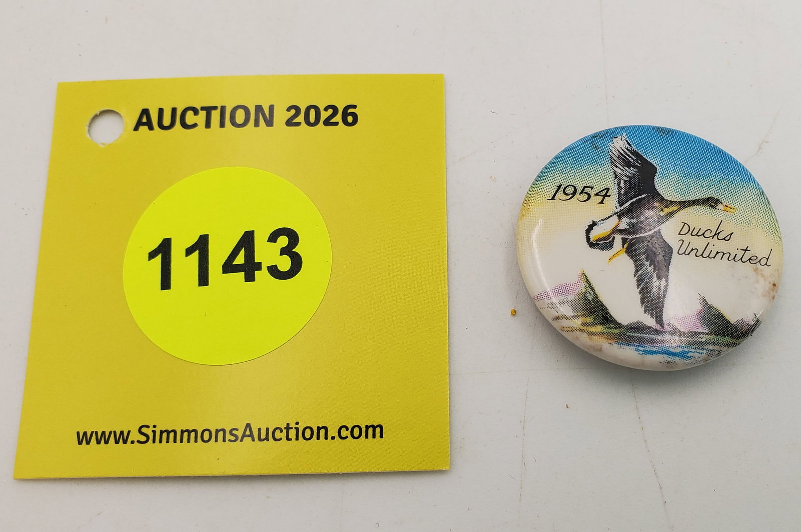Ducks Unlimited 1954 pin (1 of 2)