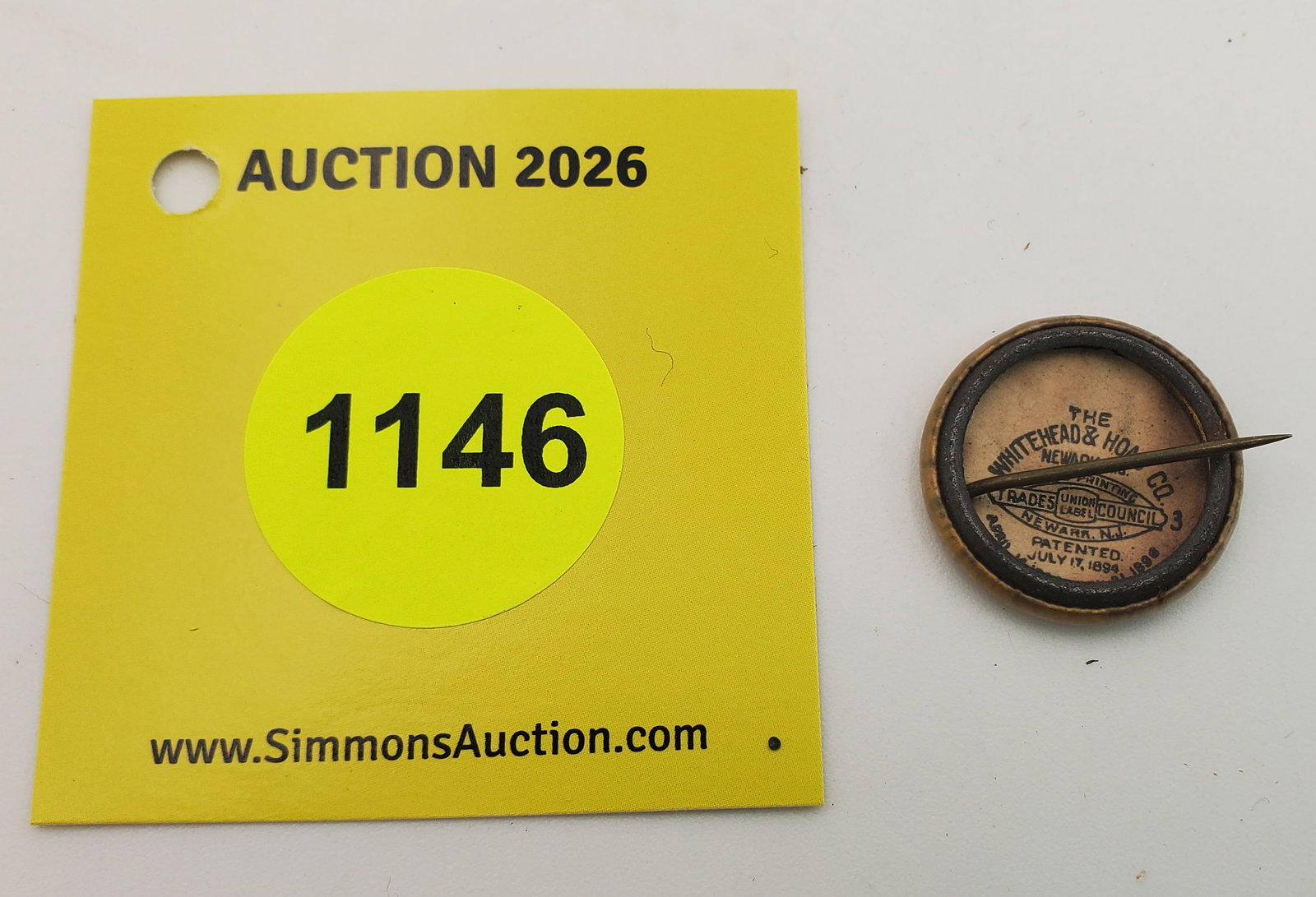 A.A Austin Ammunition pin - 2