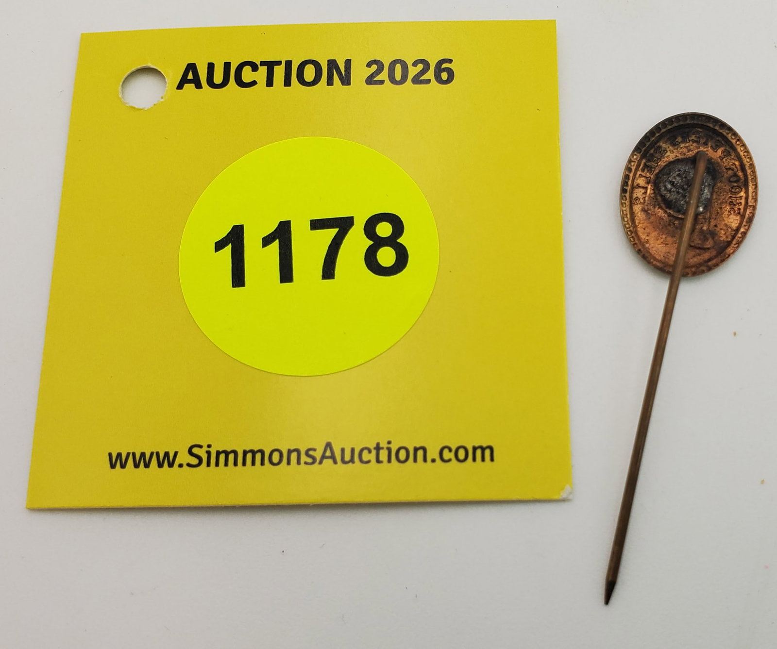 Shoot Peters Shells oval pin - 2
