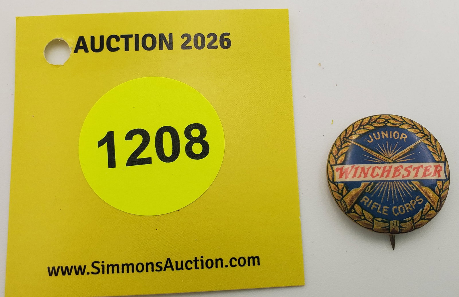 Junior Winchester Rifle Corps pin (1 of 2)
