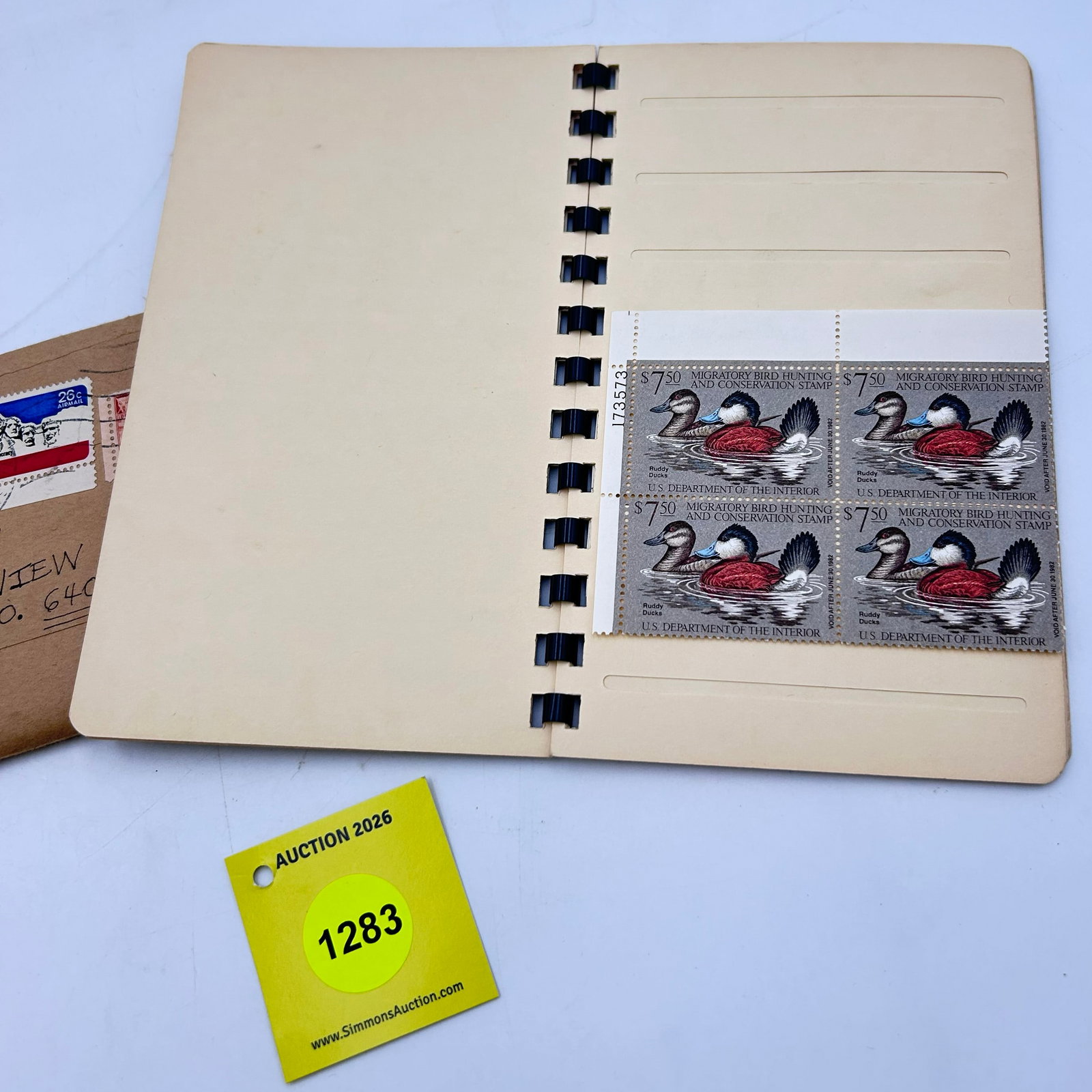 Stamps, Album of duck stamps - 2