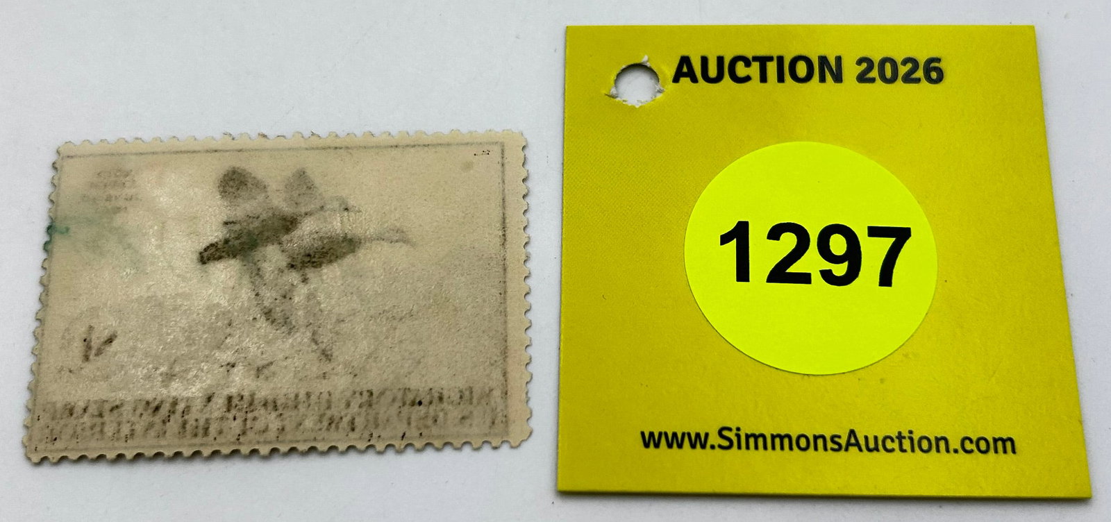 Migratory bird hunting stamp RW7 (1940-41) Used. - 2