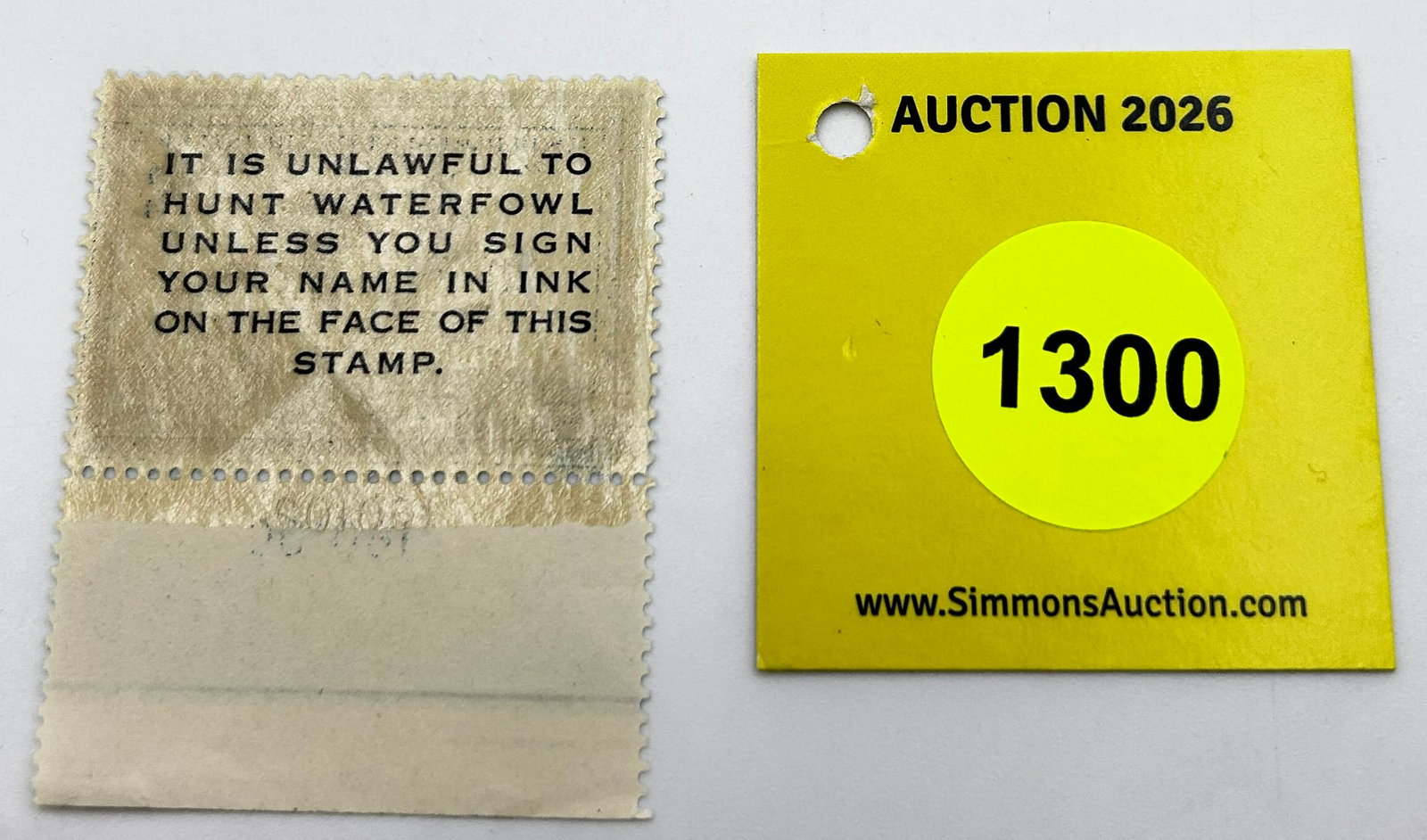 Migratory bird hunting stamp RW15 (1948-49) good Unused#160012 - 2