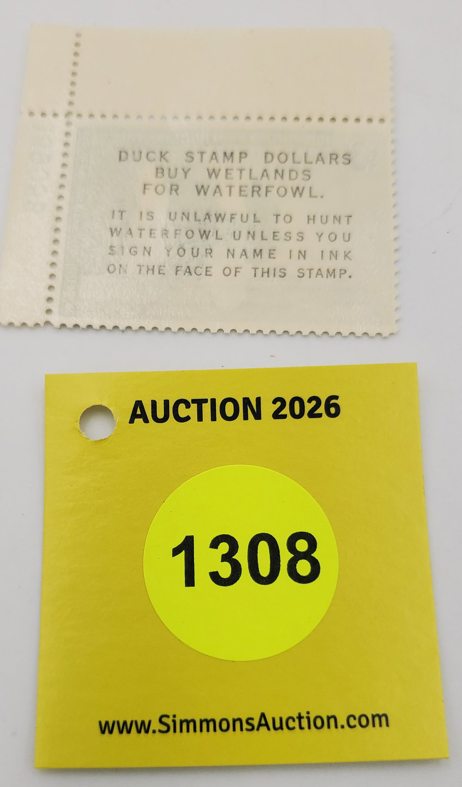 Migratory Bird Hunting Stamp RW33 (1966-67). Good Unused. #169058 - 2