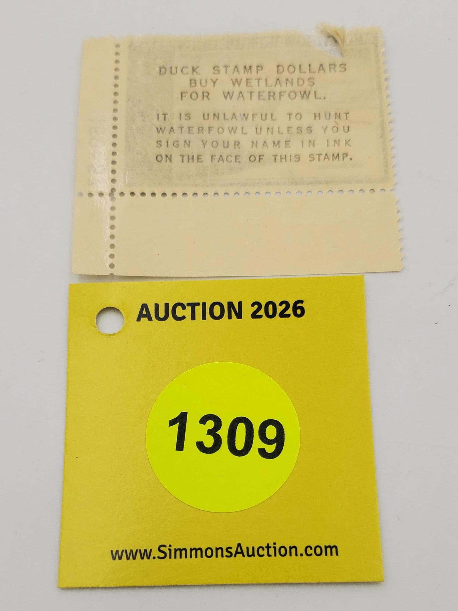 Migratory Bird Hunting Stamp RW34 (1967-68). Good Unused. #169487 - 2