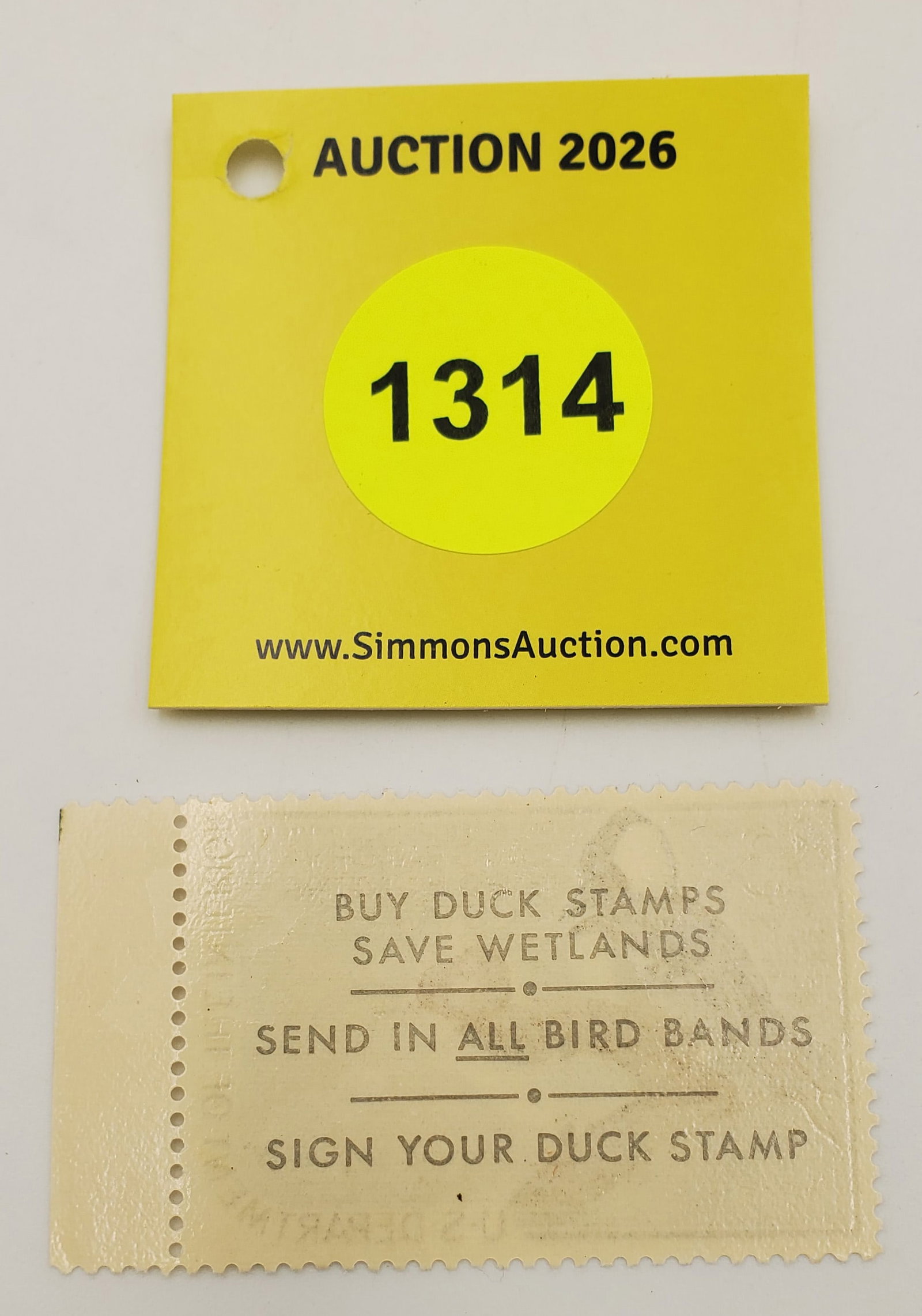 Migratory Bird Hunting Stamp RW35 (1968-69). Good Unused. - 2