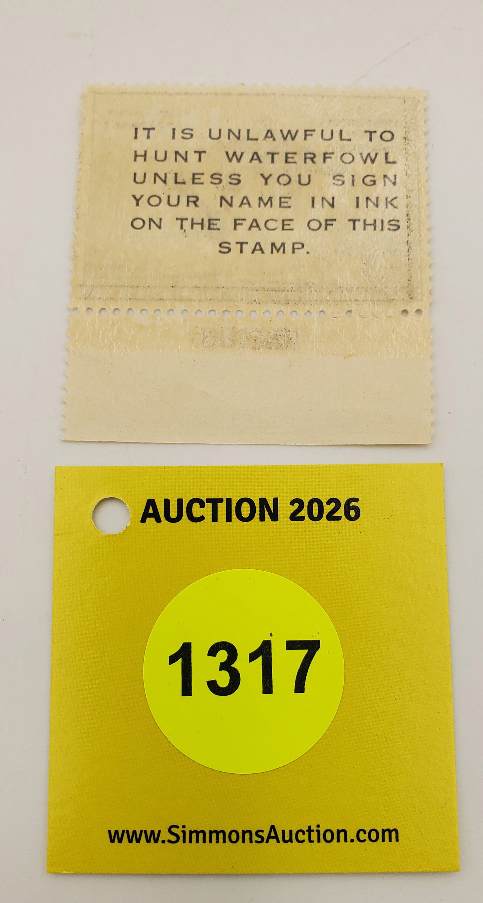 Migratory Bird Hunting Stamp RW18 (1951-52). Good Unused #162128 - 2