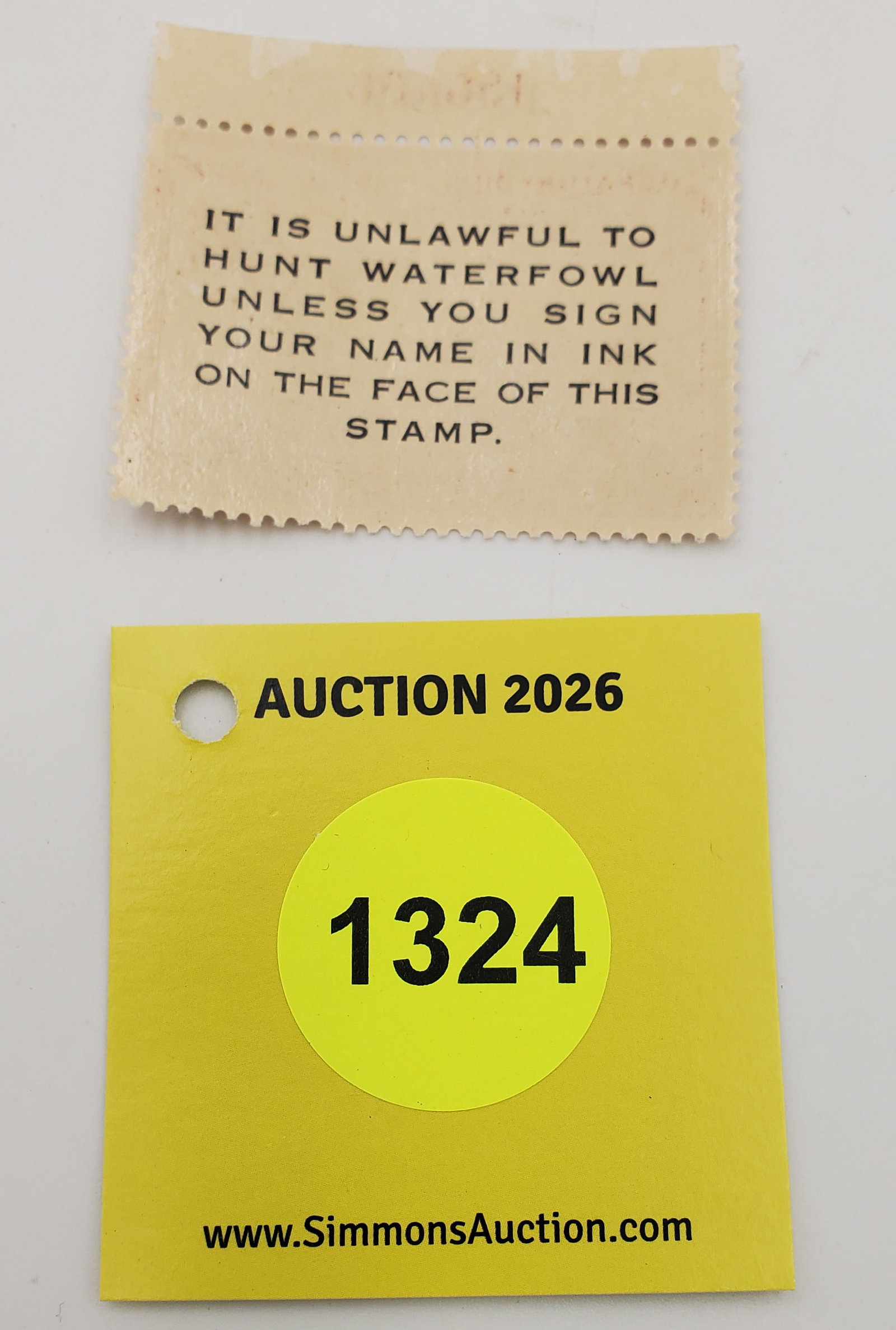 Migratory Bird Hunting Stamp $1, RW13 (1946-47). Good Unused #158449 - 2