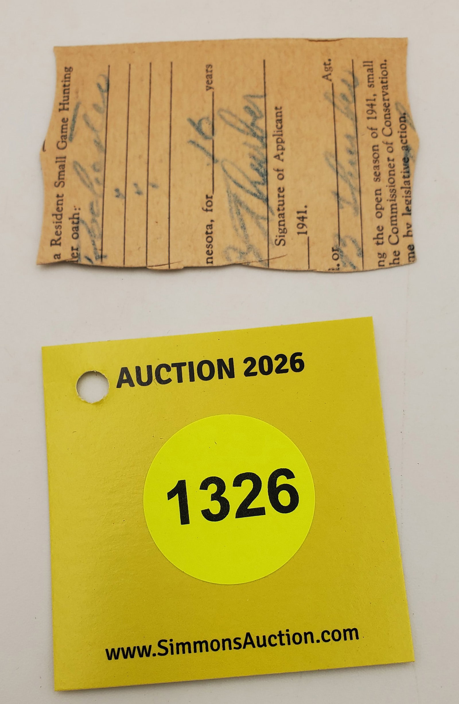 Migratory Bird hunting Stamp $1 RW8 (1941-42). Used - 2