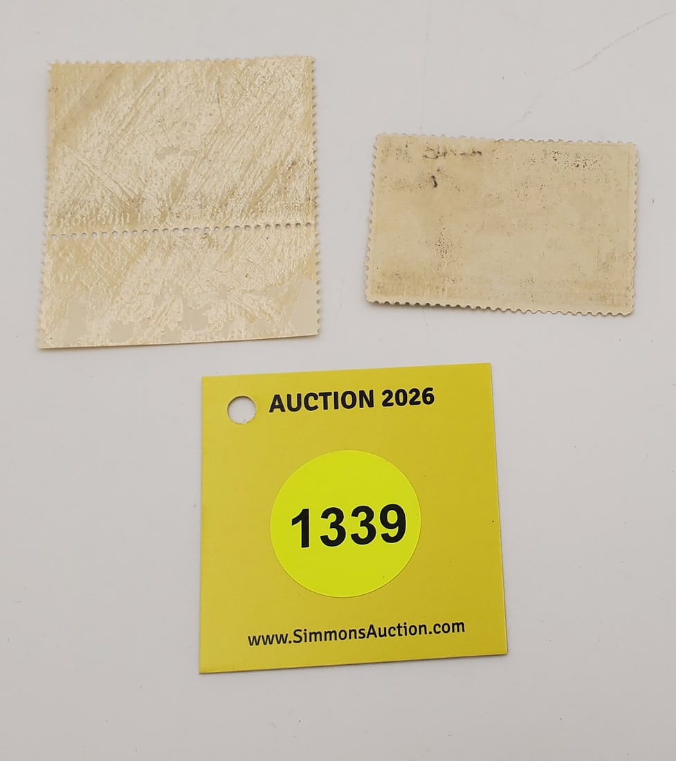 Lot of 2 Migratory Bird Hunting Stamps $1 RW12 (1945-46). Good Unused #157248 - 2
