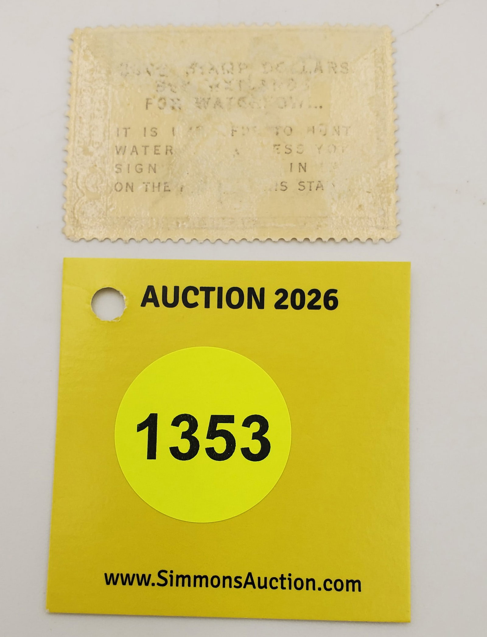Migratory Bird Hunting Stamps $3 RW29 (1962-63). Used - 2