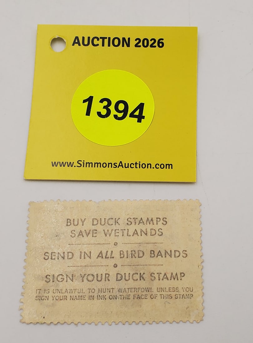 Migratory Bird Hunting Stamp $5 RW?? (1975-76). Good unused - 2