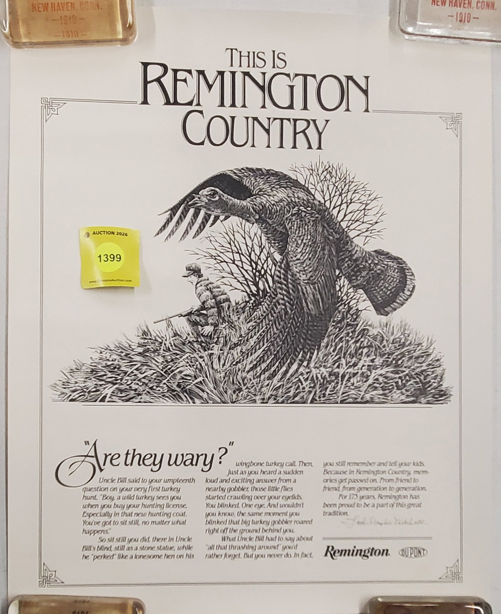 Remington Country are they Warey poster: Remington Country are they Warey poster