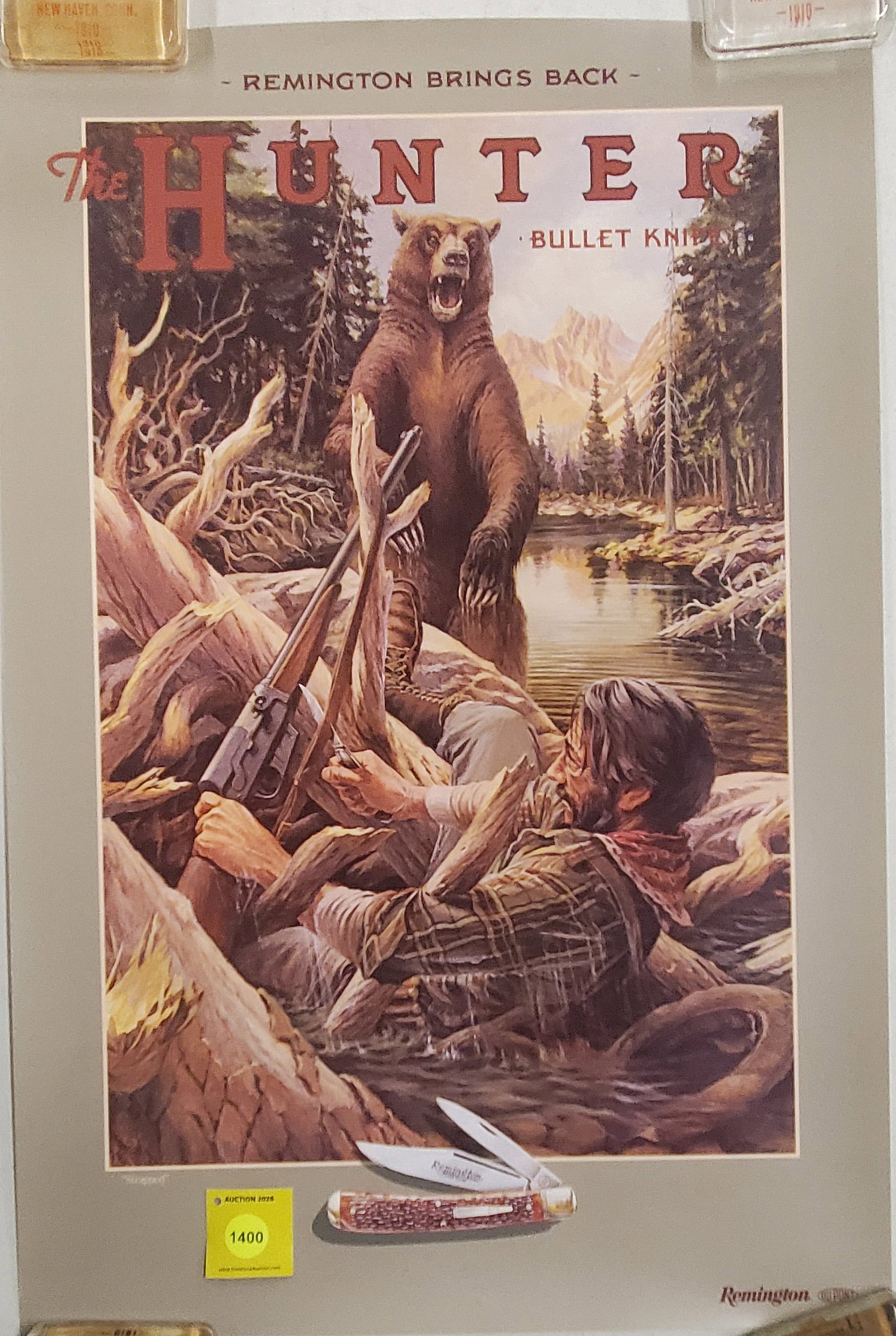 Remington brings back the hunter bullet knife poster (1 of 1)