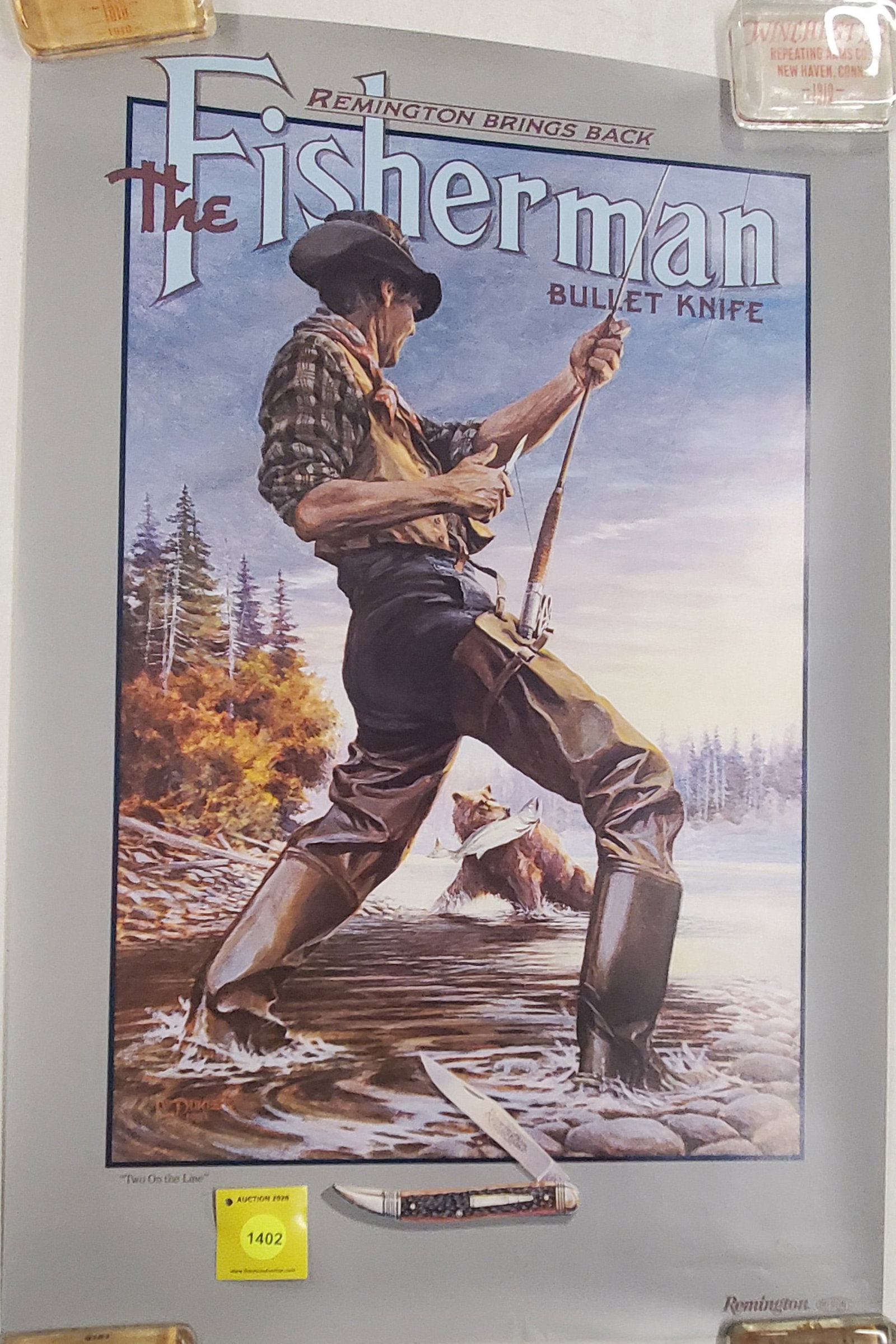 Remington brings back the fisherman bullet knife poster (1 of 1)
