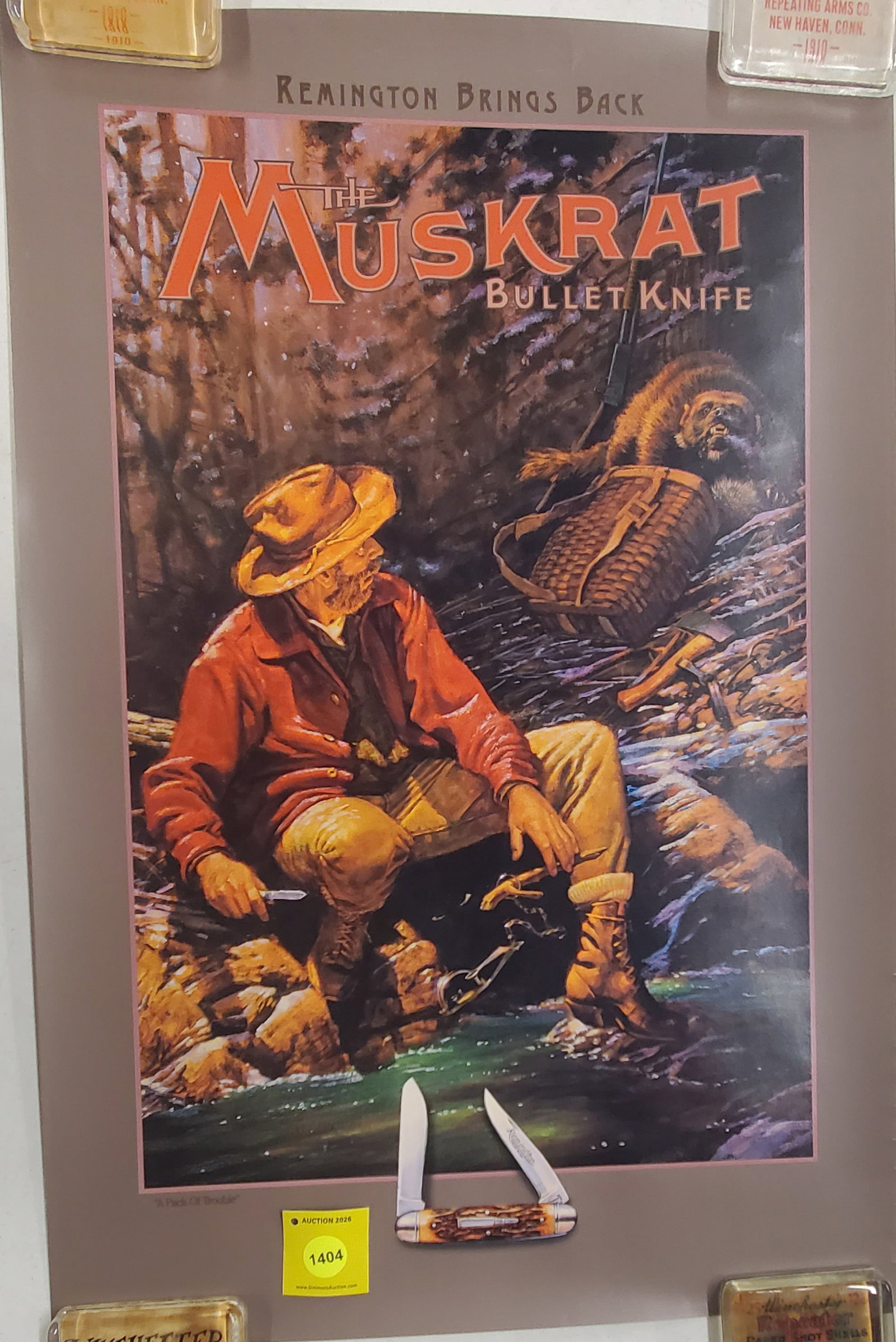 Remington brings back the muskrat bullet knife poster (1 of 1)