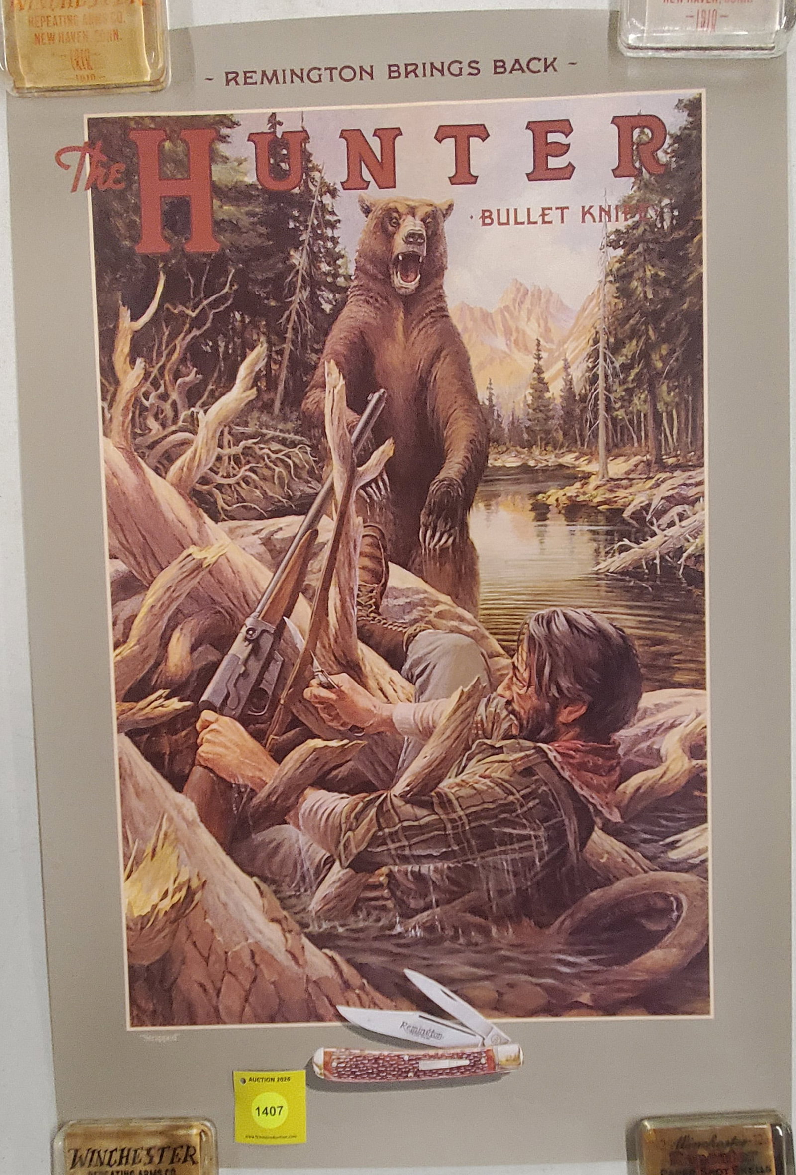 Remington brings back the hunter bullet knife poster (1 of 1)