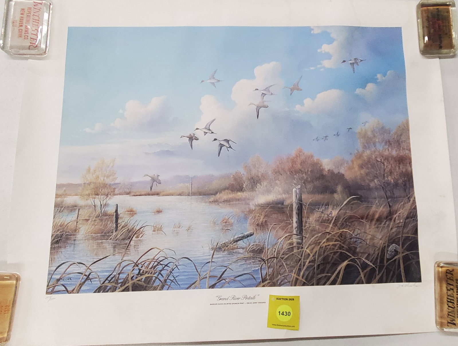 Grand River pin tails by JW Thrasher 1994. 153 out of 2,500 (1 of 1)