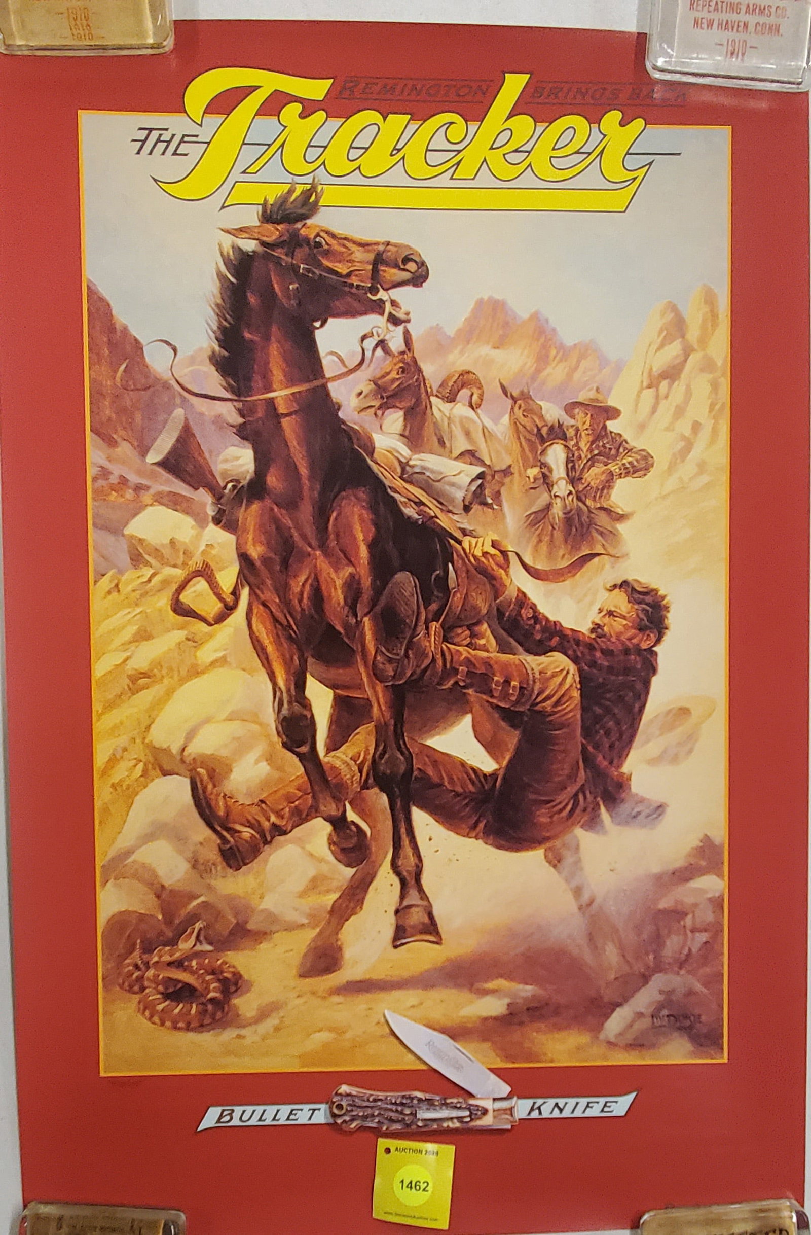 Remington brings back the tracker bullet knife poster (1 of 1)