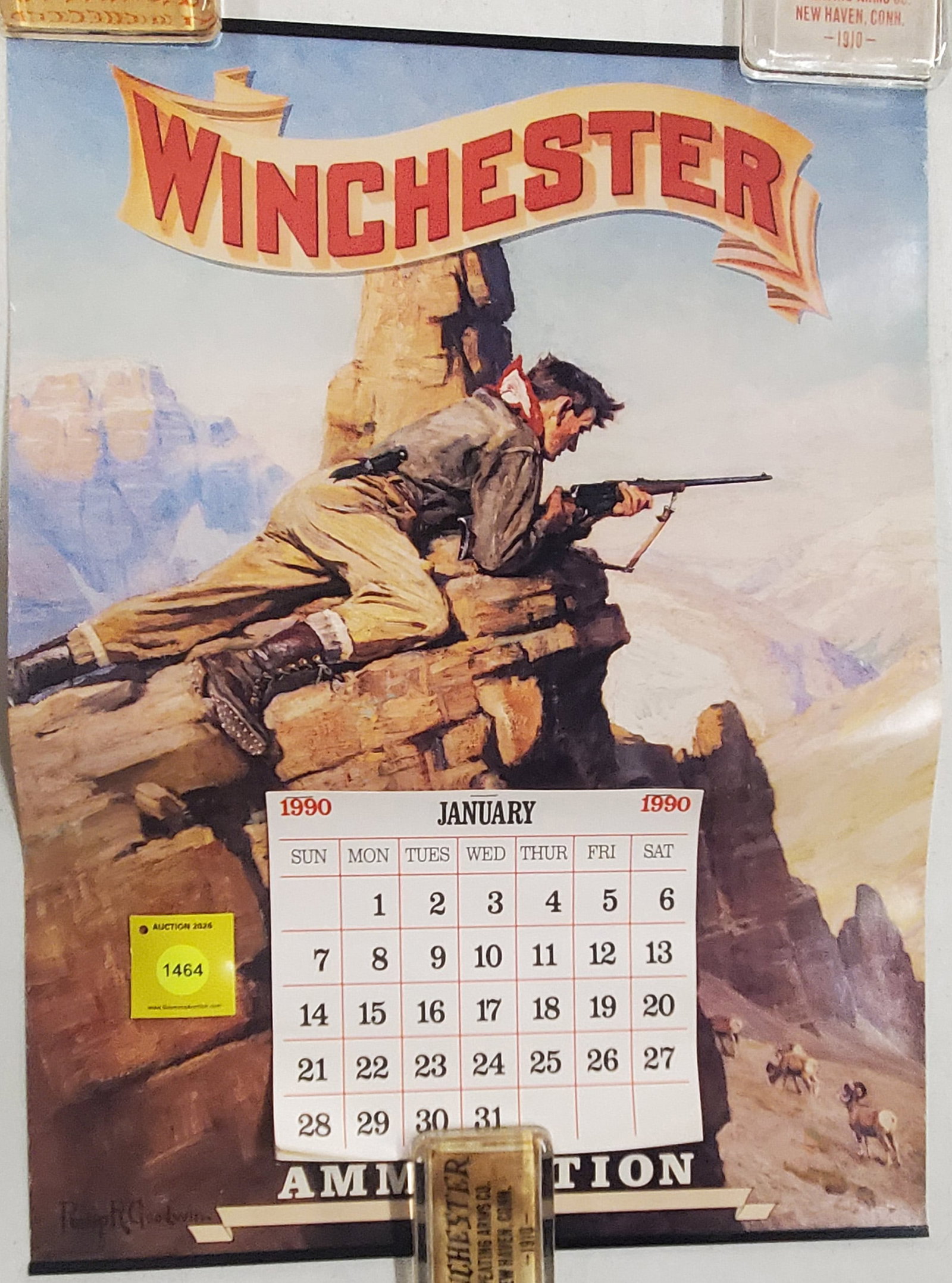 Winchester 1990 Calander: Winchester 1990 Calander