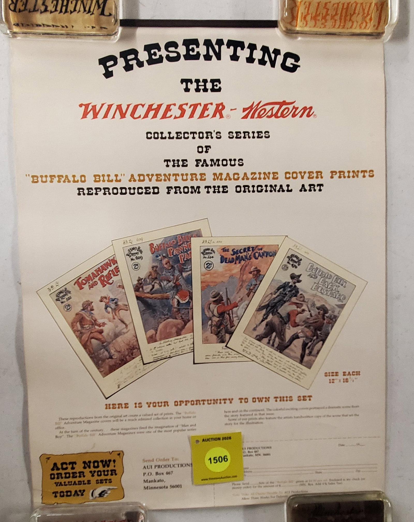 Winchester-Western 1978 calendar/poster: Winchester-Western 1978 calendar/poster
