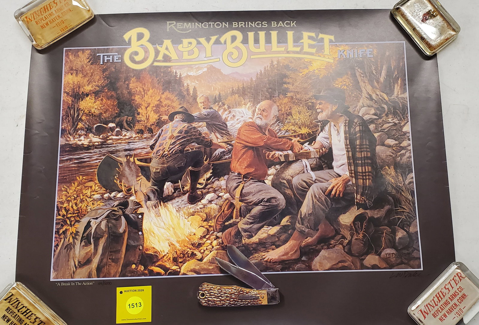 Remington Baby Bullet Knife poster (1 of 1)