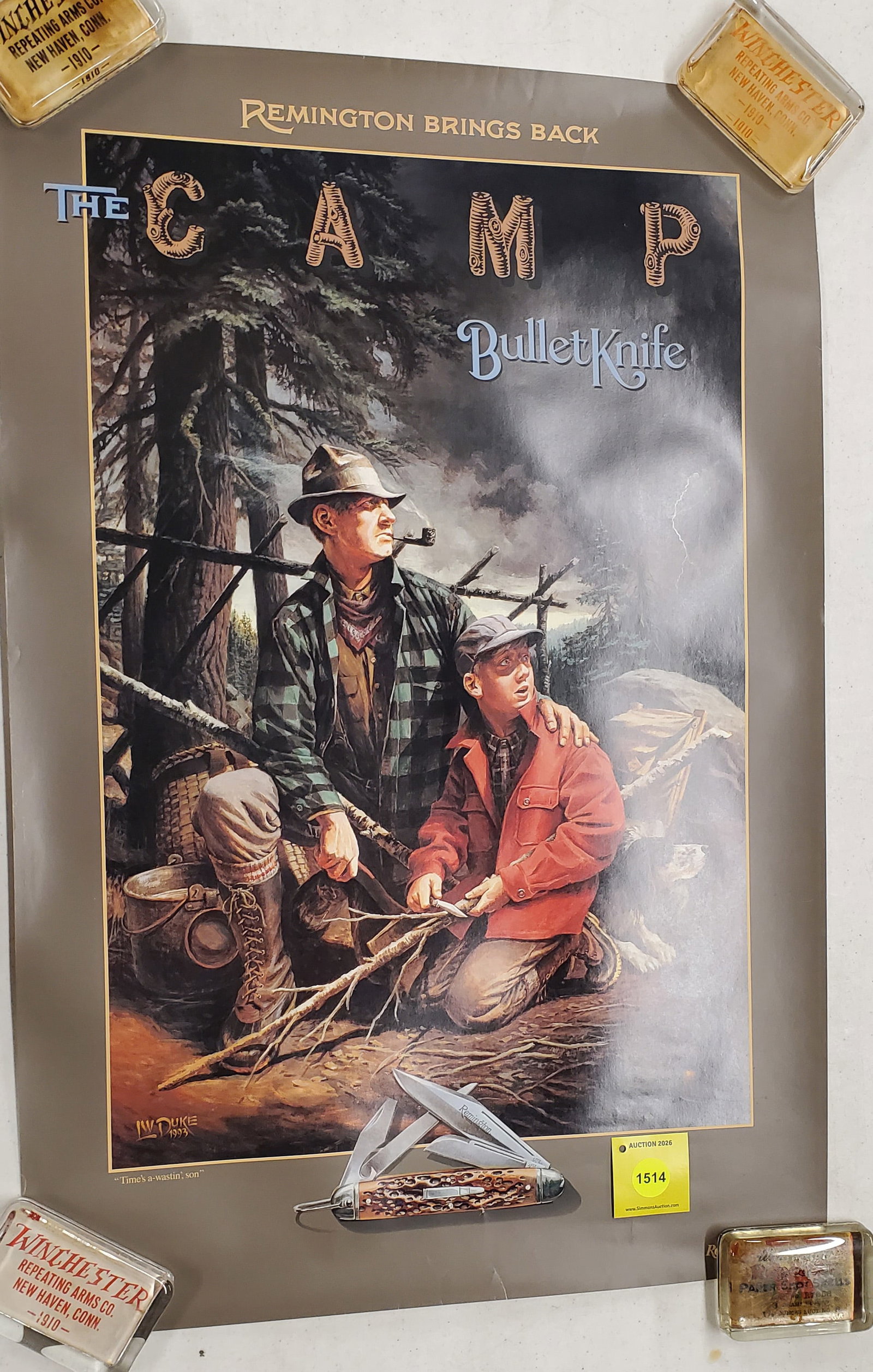 Remington Camp Bullet Knife poster (1 of 1)