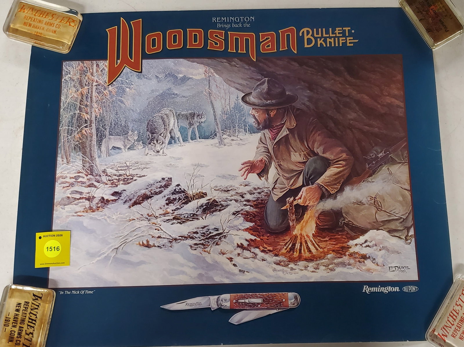 Remington Woodsman Bullet Knife poster (1 of 1)