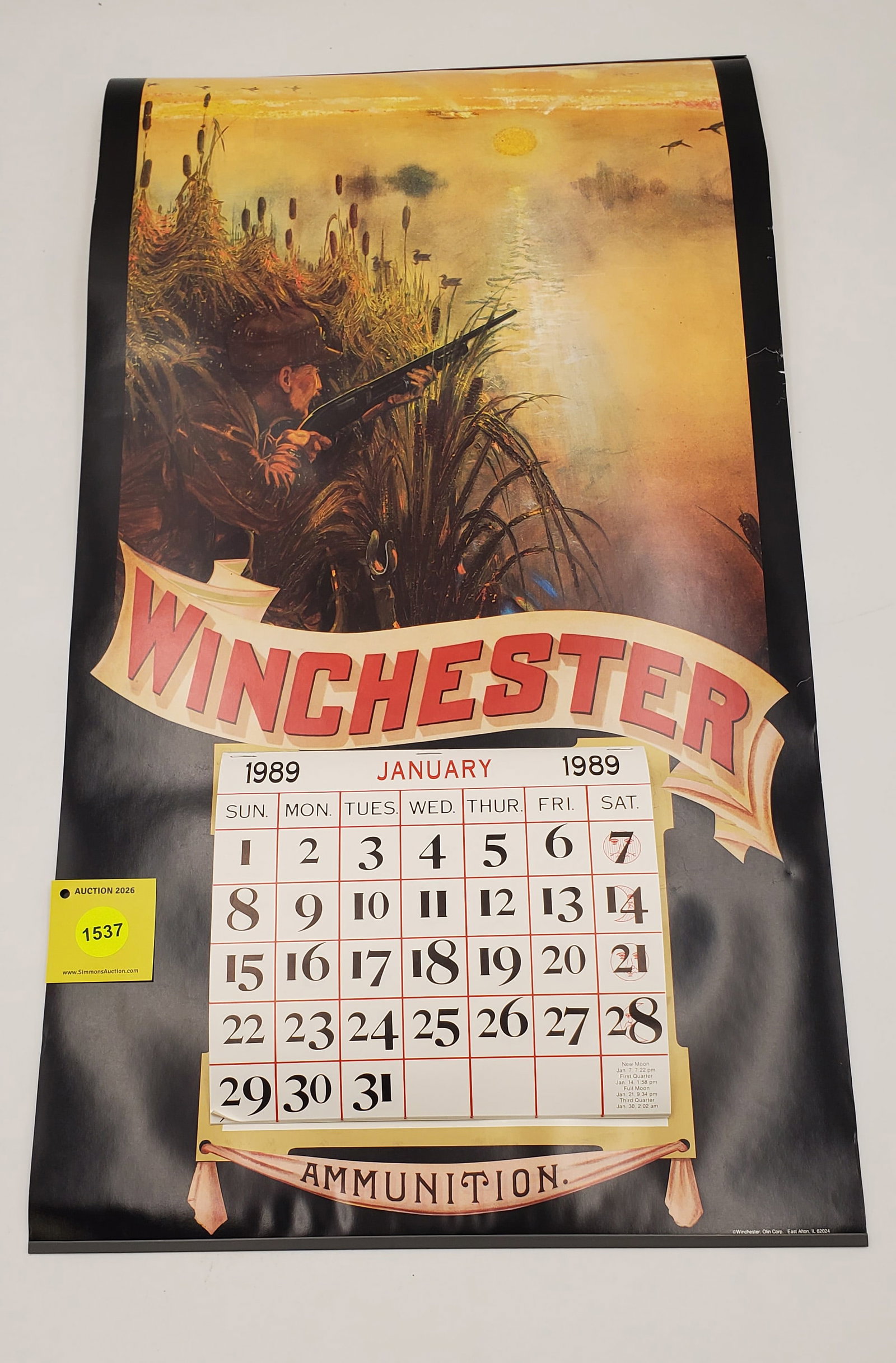 Calendar: Winchester 1991 (1 of 1)