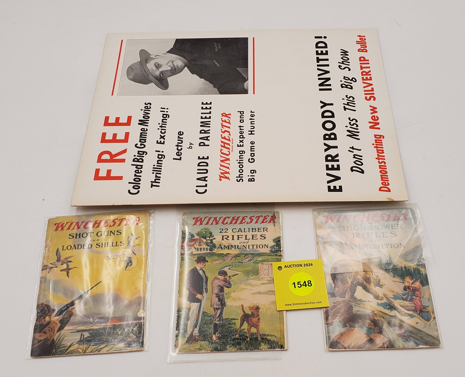 Lot of 4, Misc Winchester Advertising Items (1 of 1)