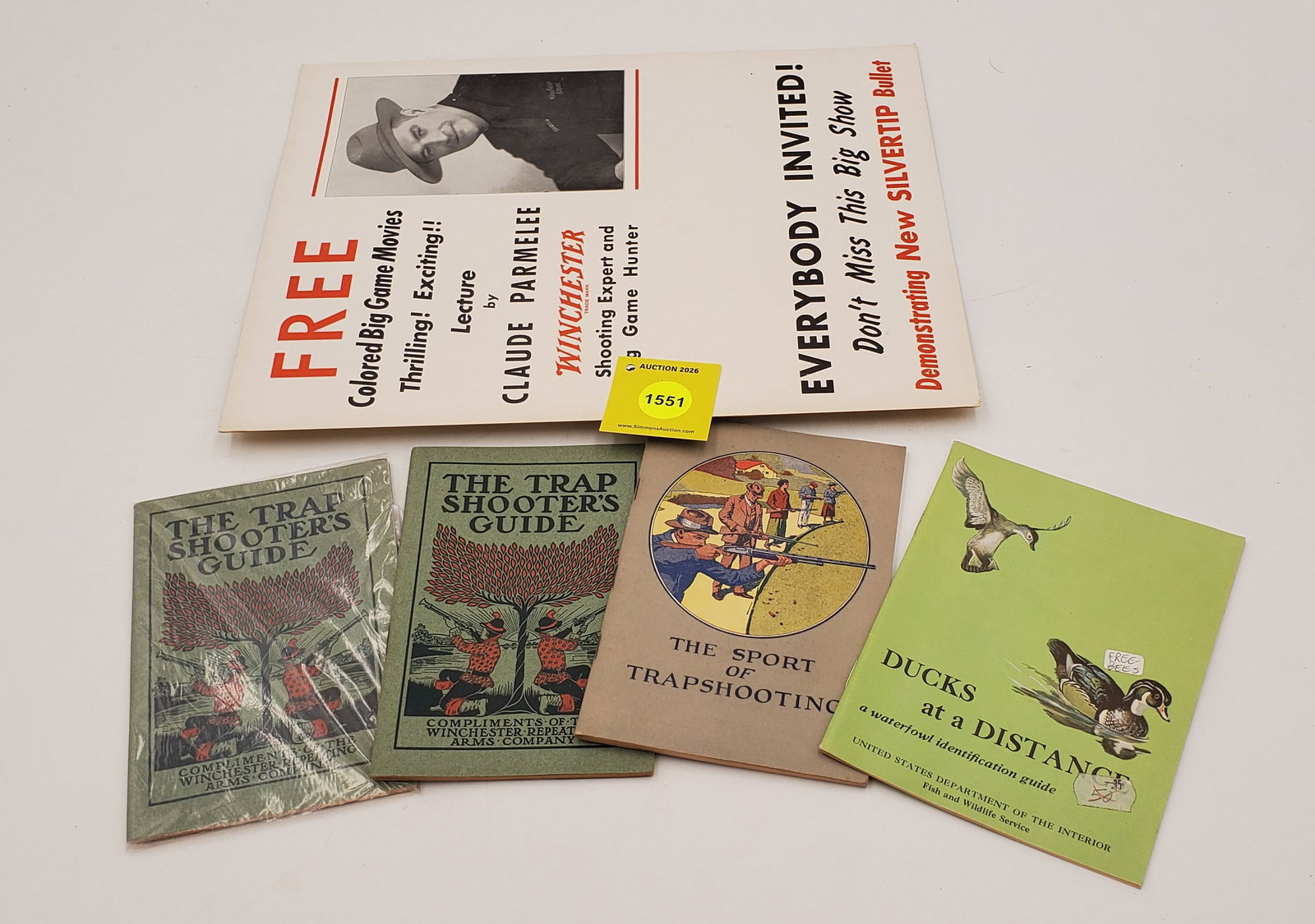 Lot of 5, Misc Winchester Advertising Items: Lot of 5, Misc Winchester Advertising Items