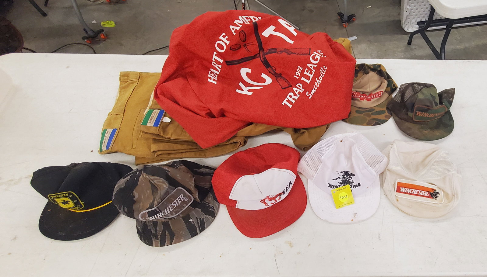 Lot of Misc. Winchester hats, jackets, pants (1 of 1)