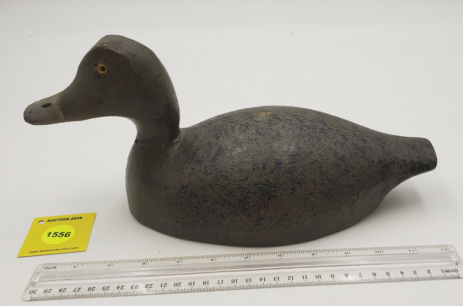 Decoy, wooden duck (1 of 3)