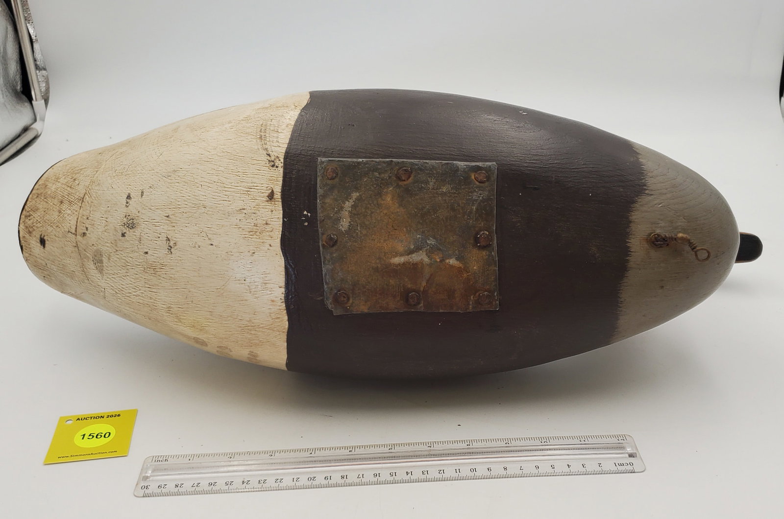 Decoy, wooden Canadian goose - 3