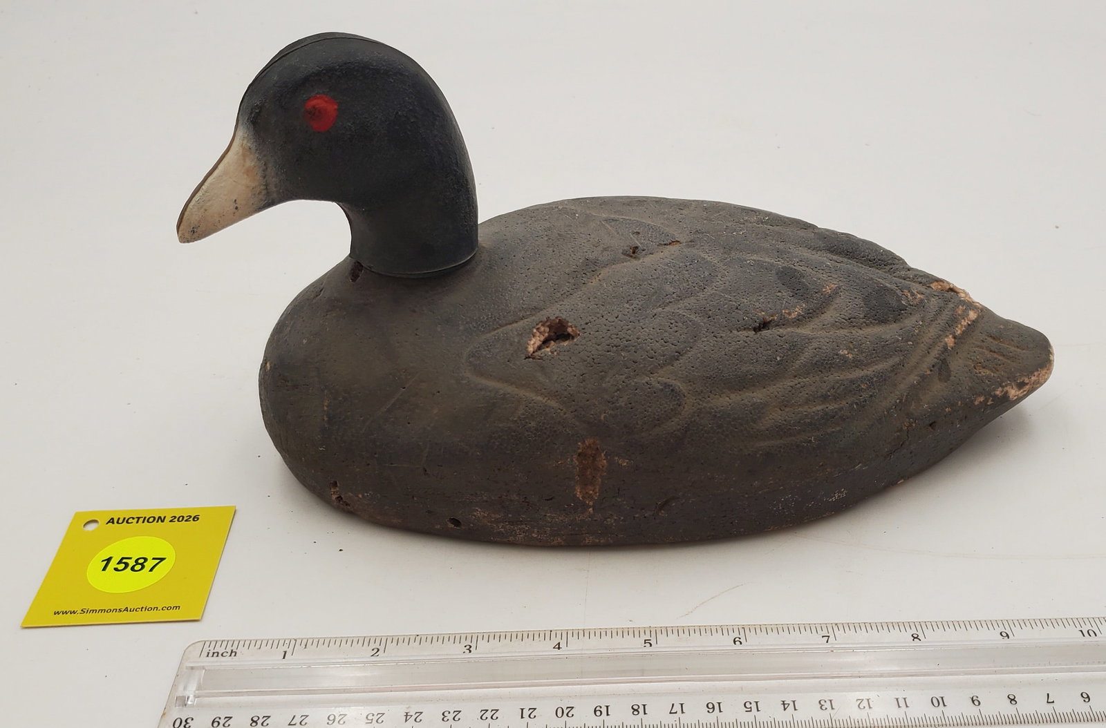 Decoy, Styrofoam duck (1 of 3)
