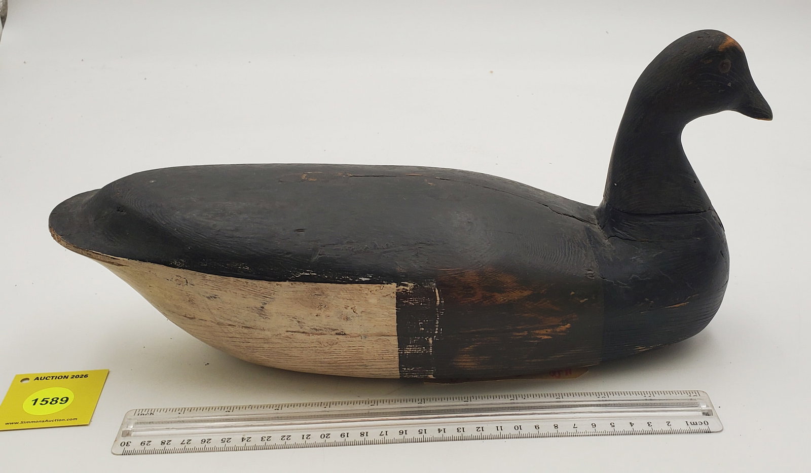 Decoy, wooden goose - 2