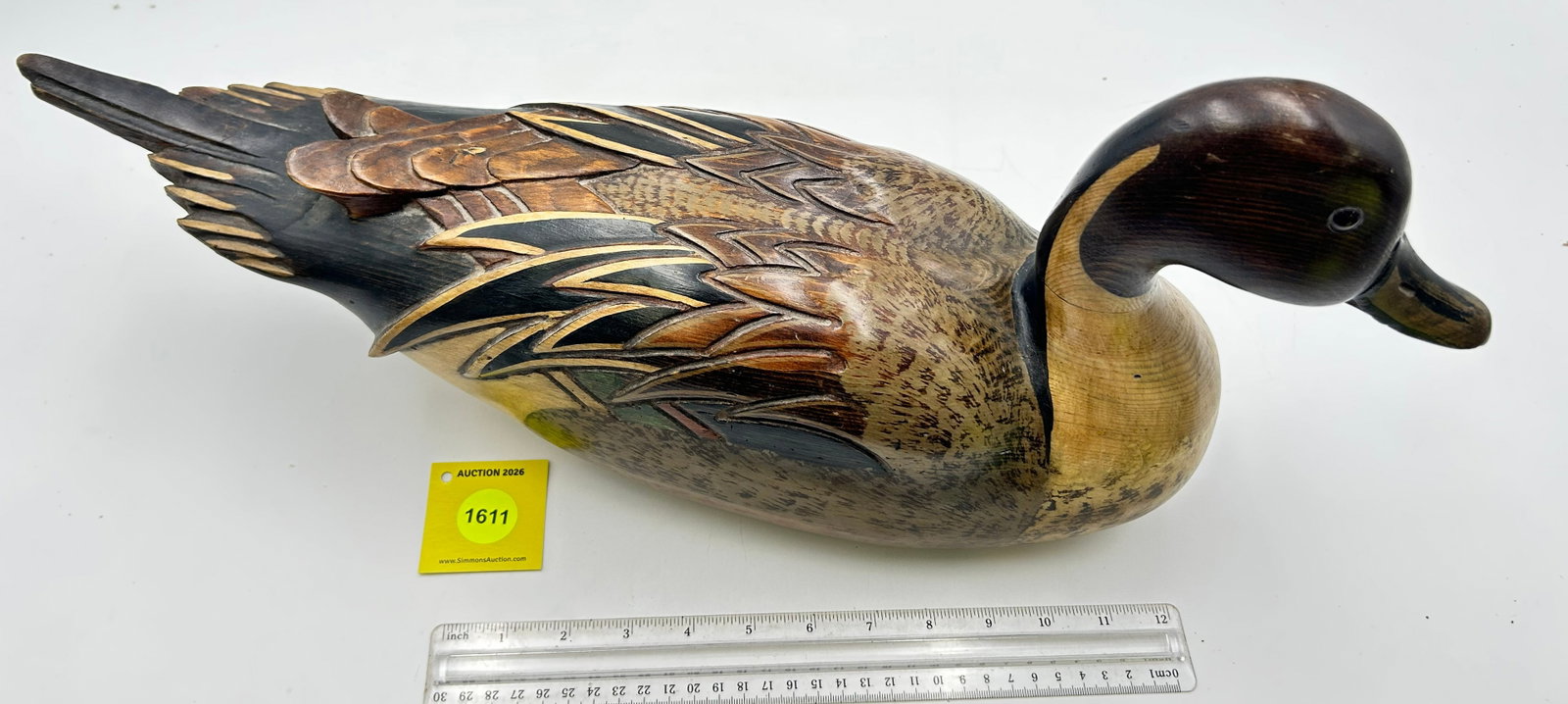 Decoy, wooden Ducks Unlimited Special Edition 1982-82, #1270 of 1500 by Thomas Taber - 3